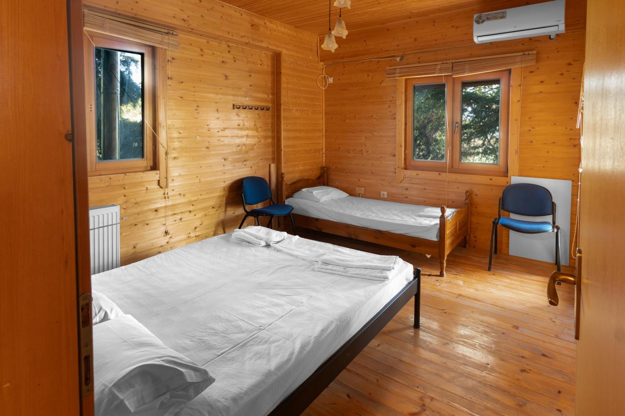 Zeus-Village Οικισμός Φινλανδικών Chalet Με Πισίνες & Γυμναστήριο Molos  Exterior foto