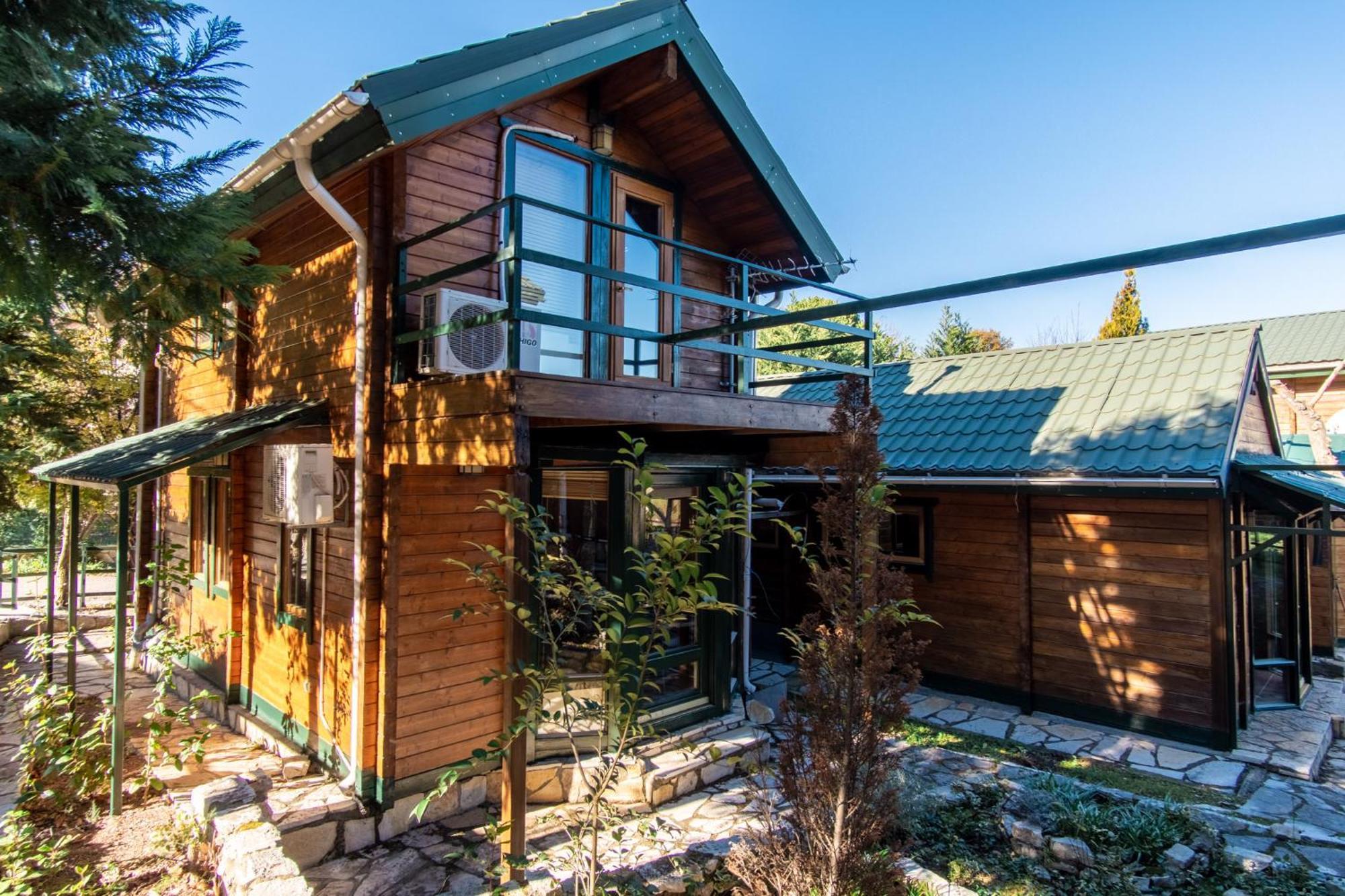 Zeus-Village Οικισμός Φινλανδικών Chalet Με Πισίνες & Γυμναστήριο Molos  Exterior foto