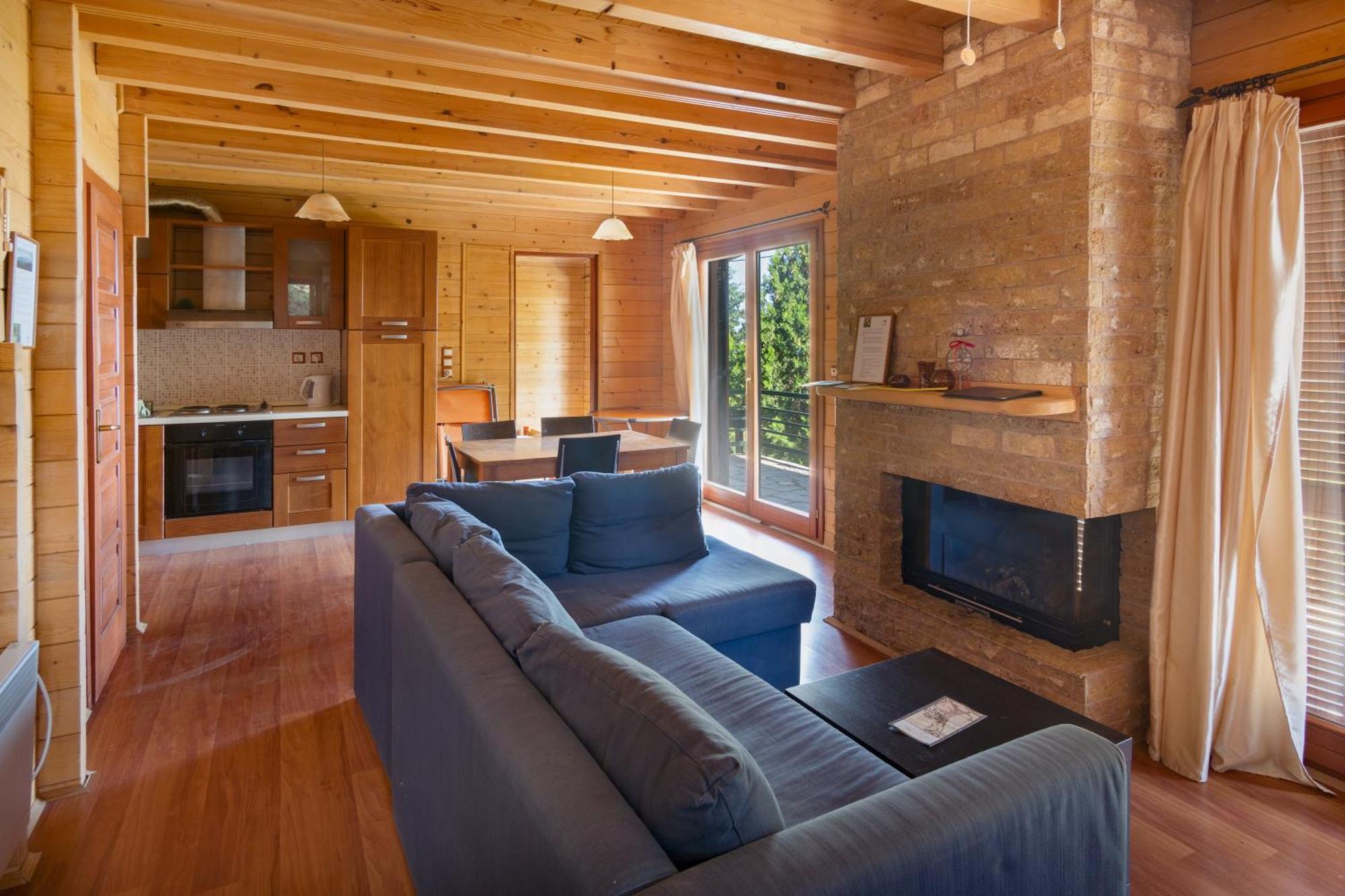 Zeus-Village Οικισμός Φινλανδικών Chalet Με Πισίνες & Γυμναστήριο Molos  Exterior foto