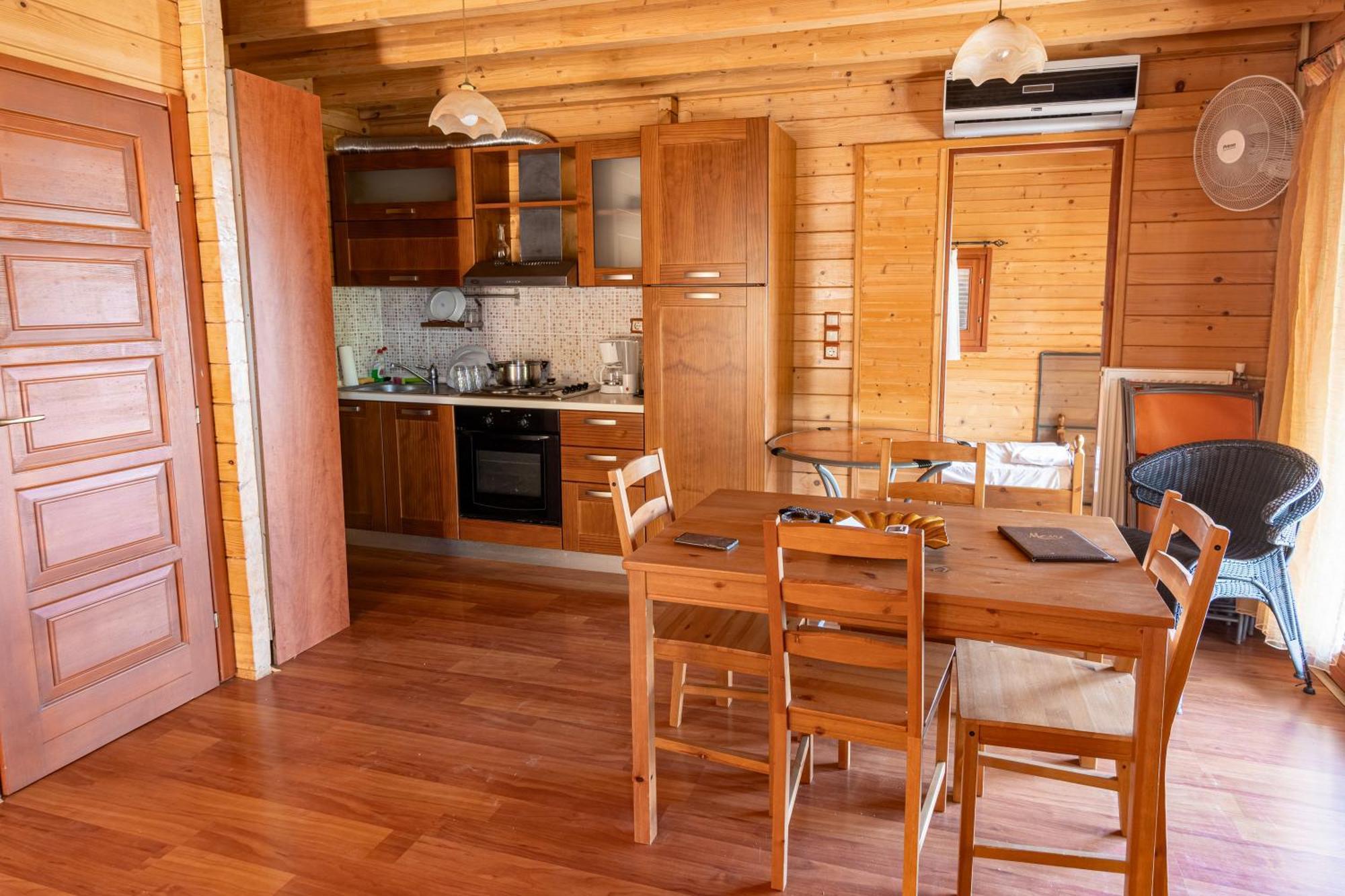 Zeus-Village Οικισμός Φινλανδικών Chalet Με Πισίνες & Γυμναστήριο Molos  Exterior foto
