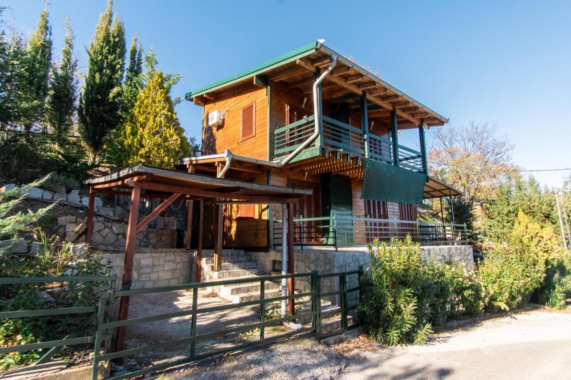 Zeus-Village Οικισμός Φινλανδικών Chalet Με Πισίνες & Γυμναστήριο Molos  Exterior foto
